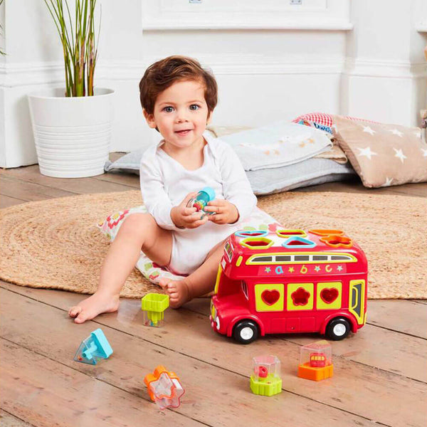 ELC Shape Sorting Bus Baby Village