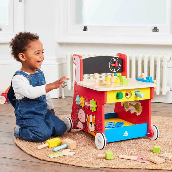 Elc wooden activity workbench walker new arrivals