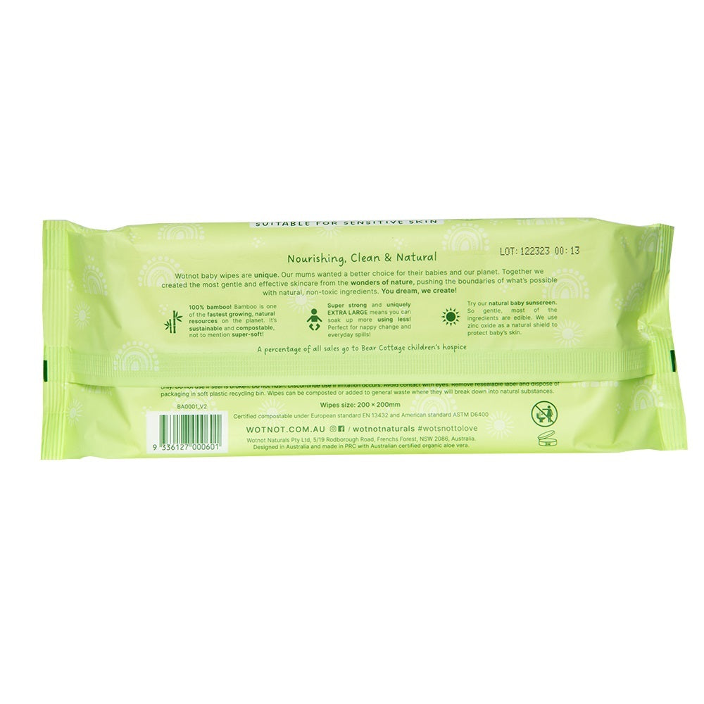 Wotnot Baby Travel Wipes 20pk