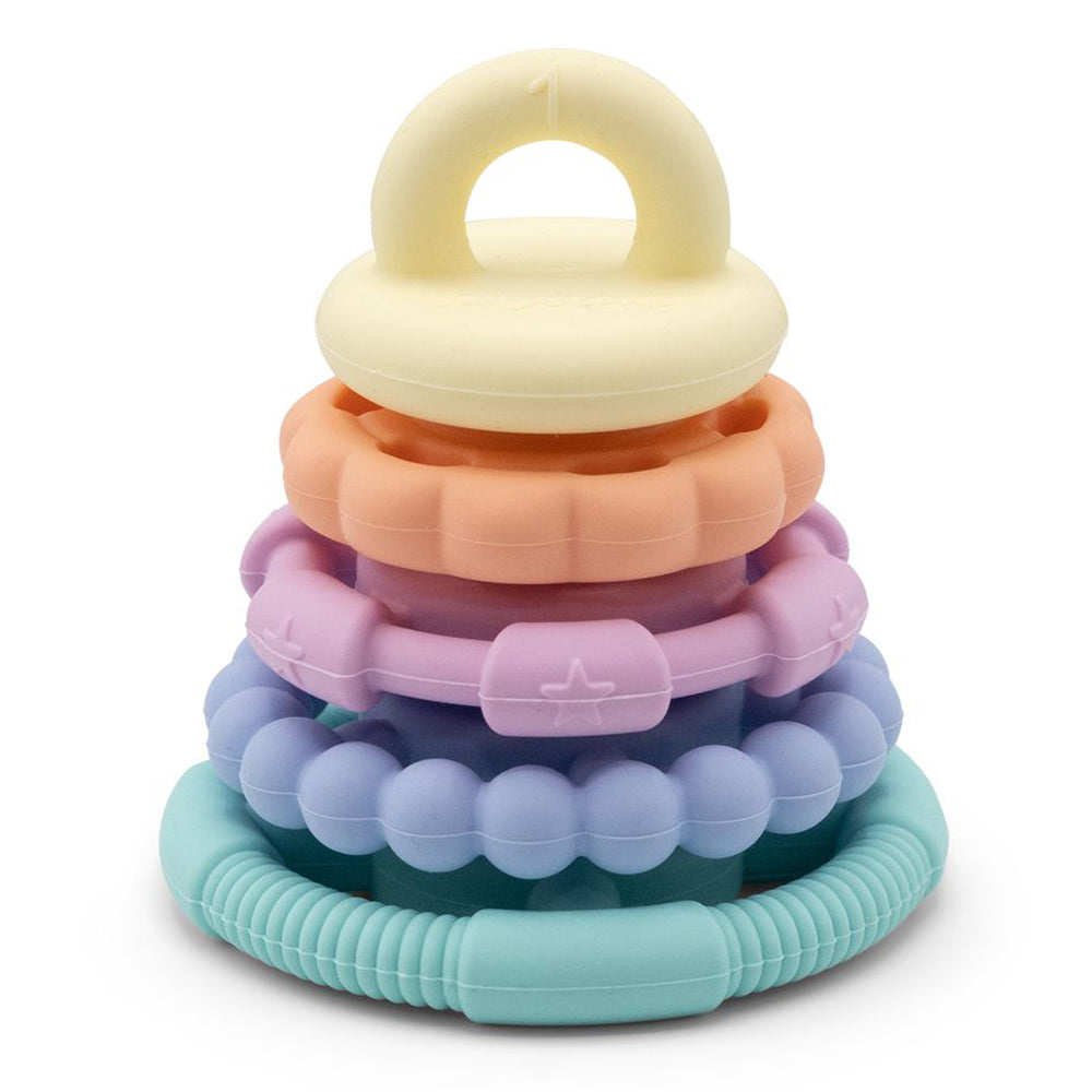 Jellystone Rainbow Stacker Teether Toy