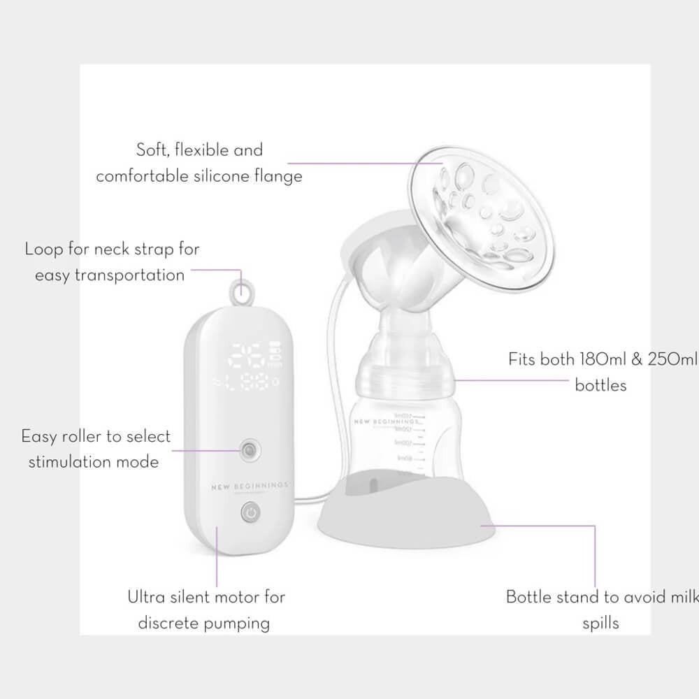 New Beginnings Single Breast Pump