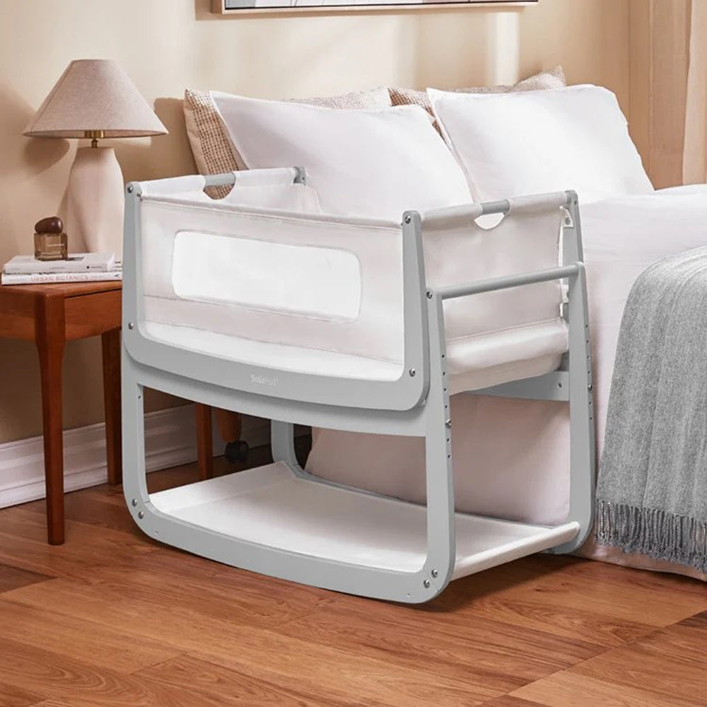 SnuzPod4 Co-Sleeping Rocking Bassinet Dove Grey