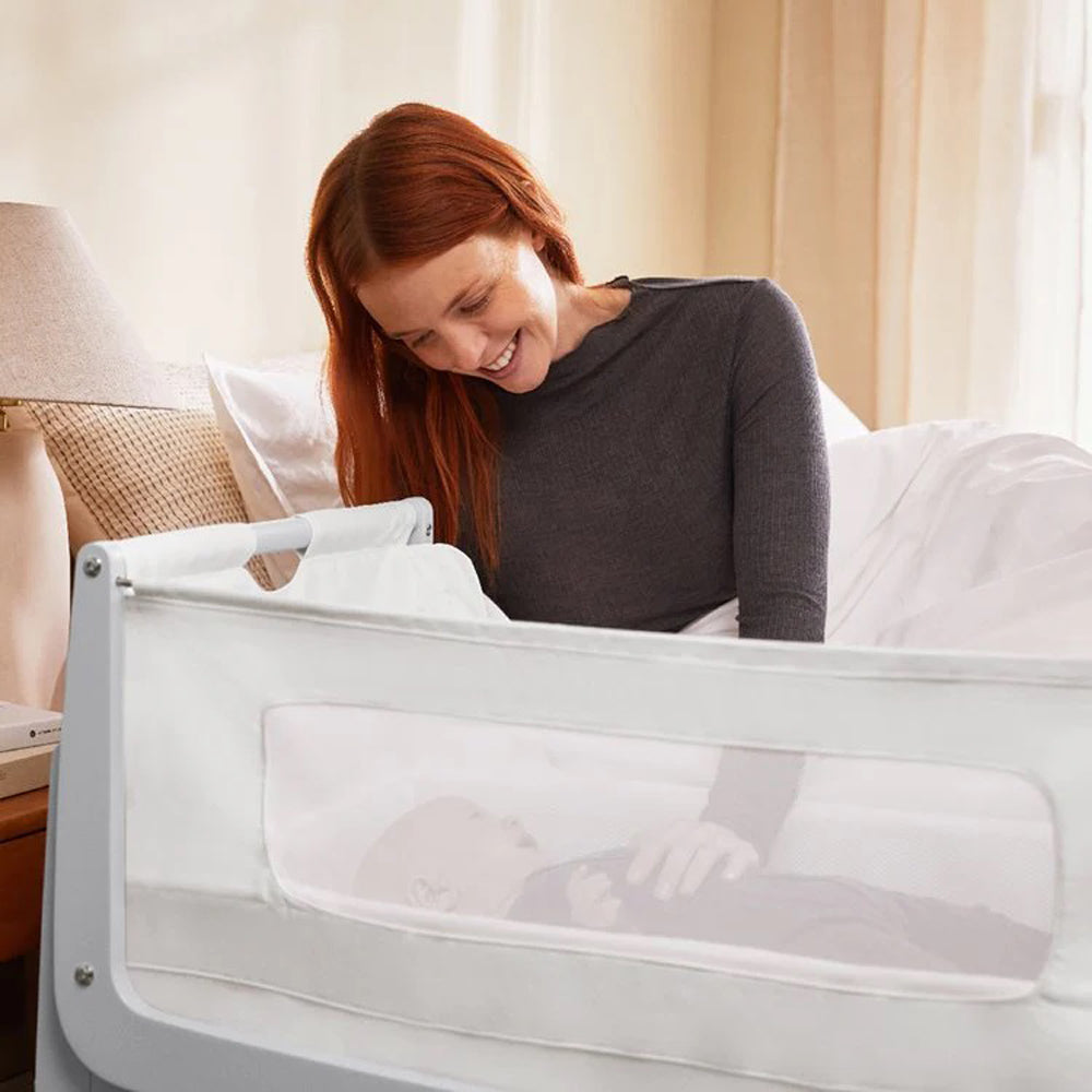 SnuzPod4 Co-Sleeping Rocking Bassinet Dove Grey