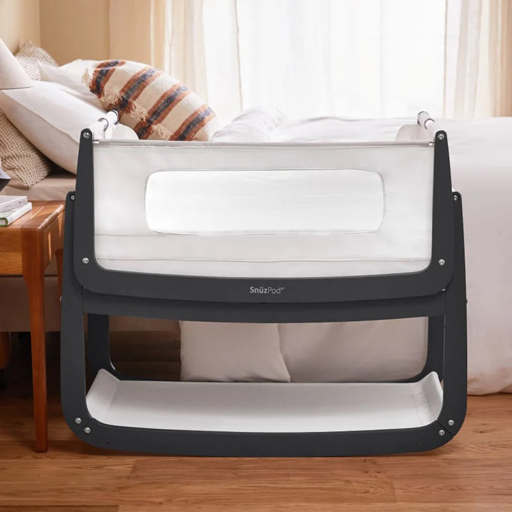 SnuzPod4 Co-Sleeping Rocking Bassinet Slate