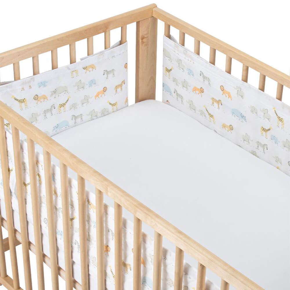 Airwrap Cot Liner Muslin 4 Sides