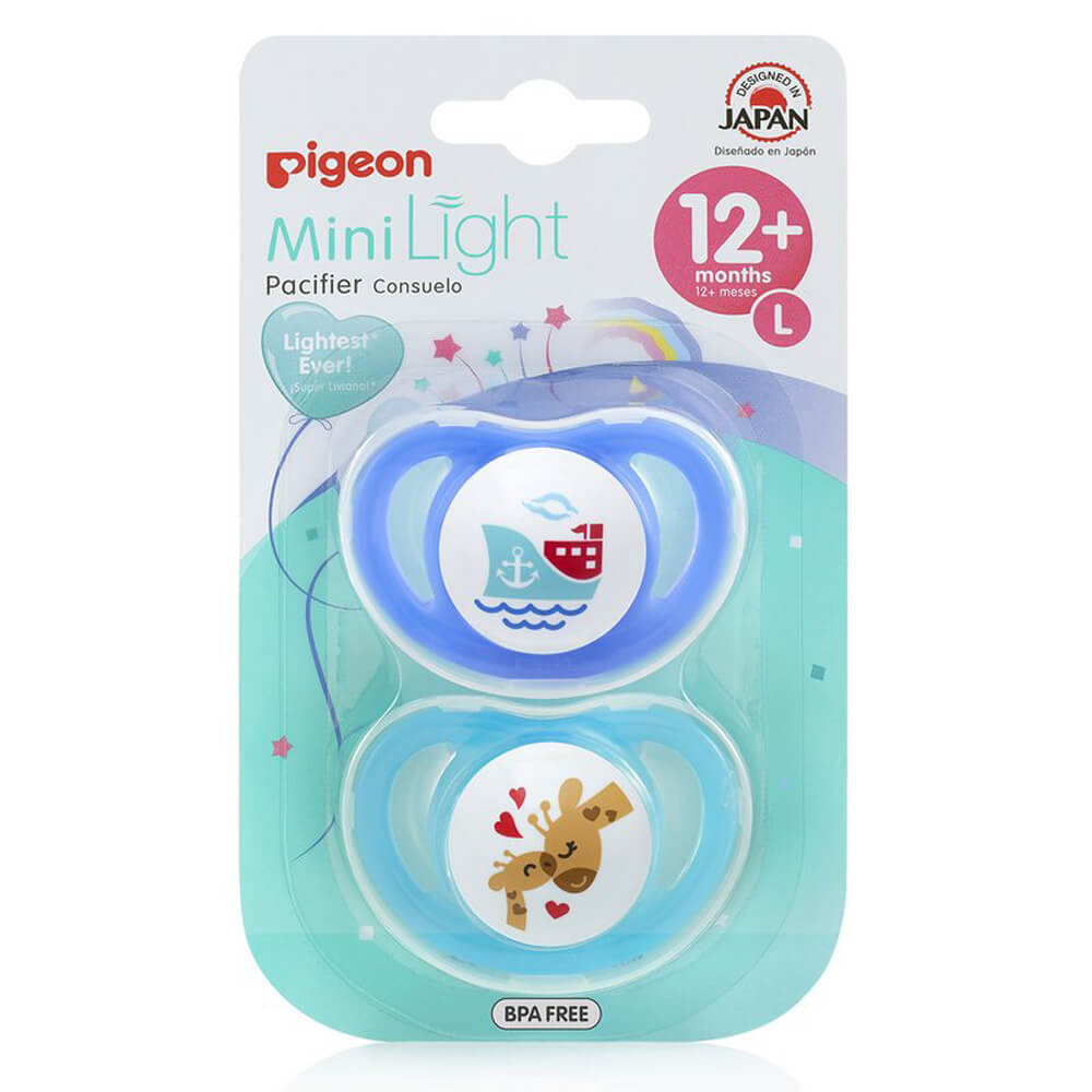 Pigeon Minilight Pacifier 2pk