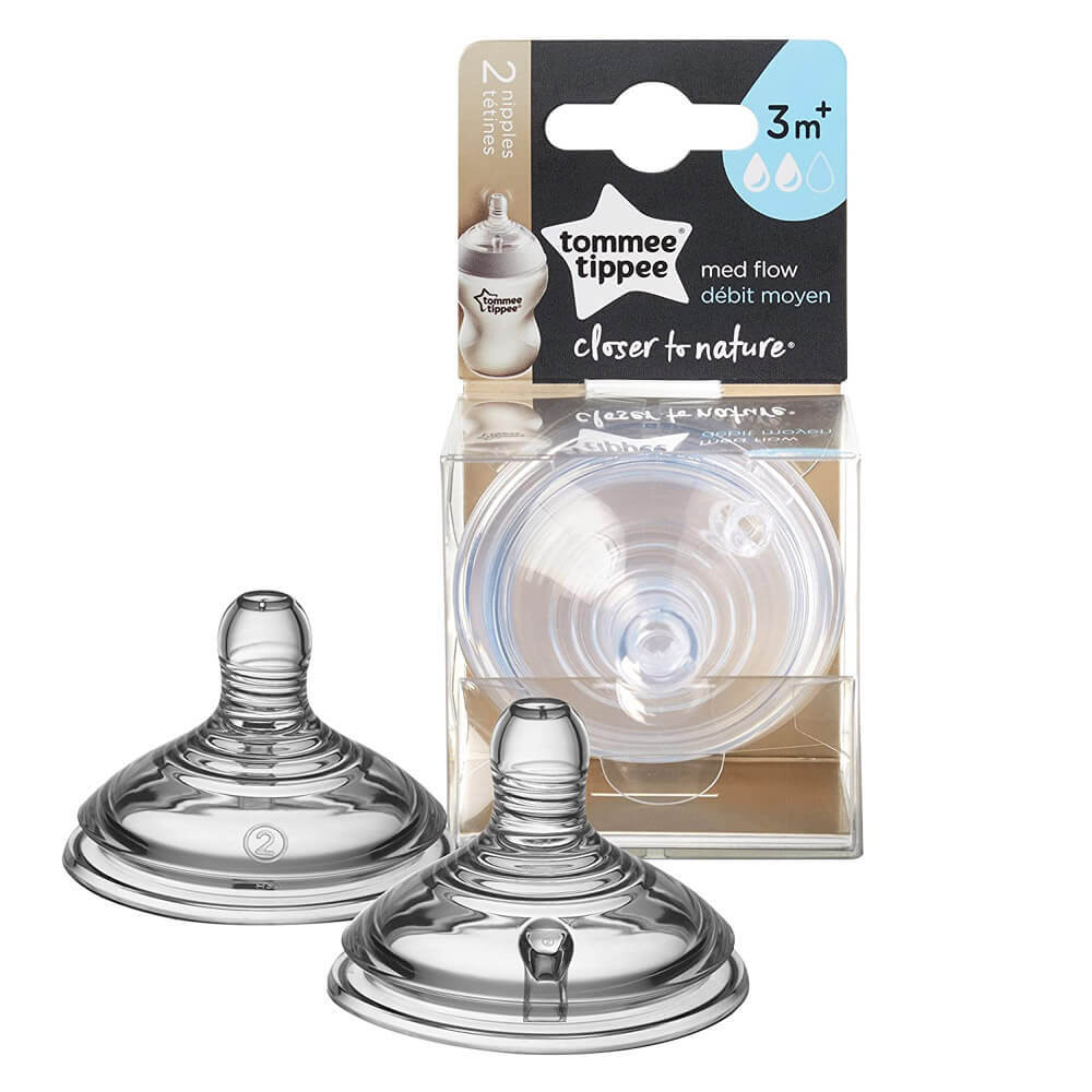 Tommee Tippee Closer To Nature Teat 2pk