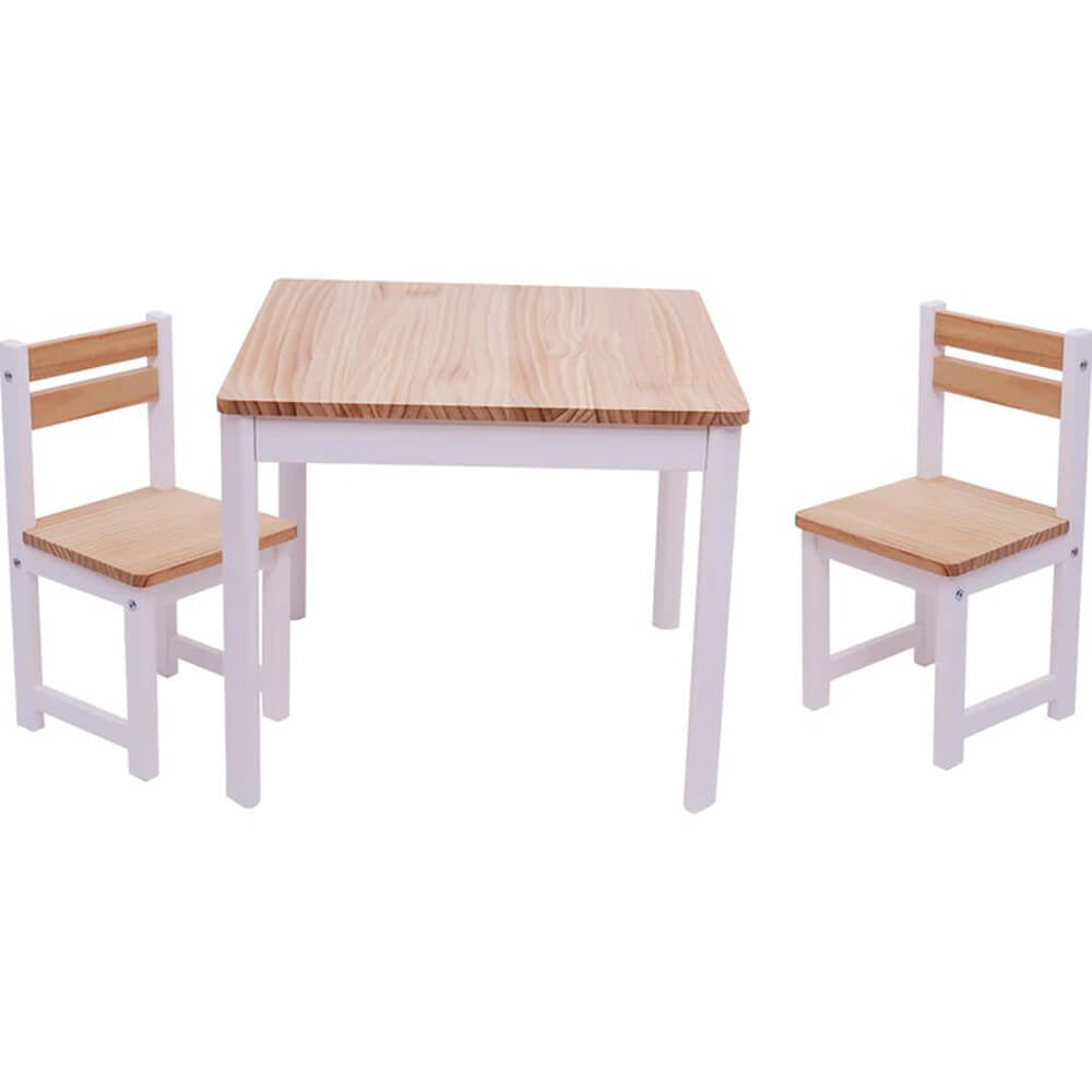 Tikk Tokk Little Boss Kids Table & Chairs Set Square