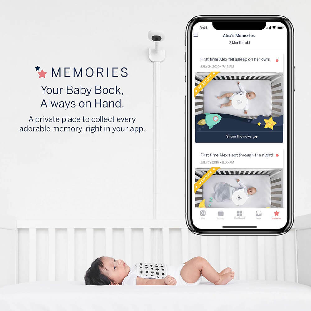 Nanit Pro Baby Monitor + Wall Mount