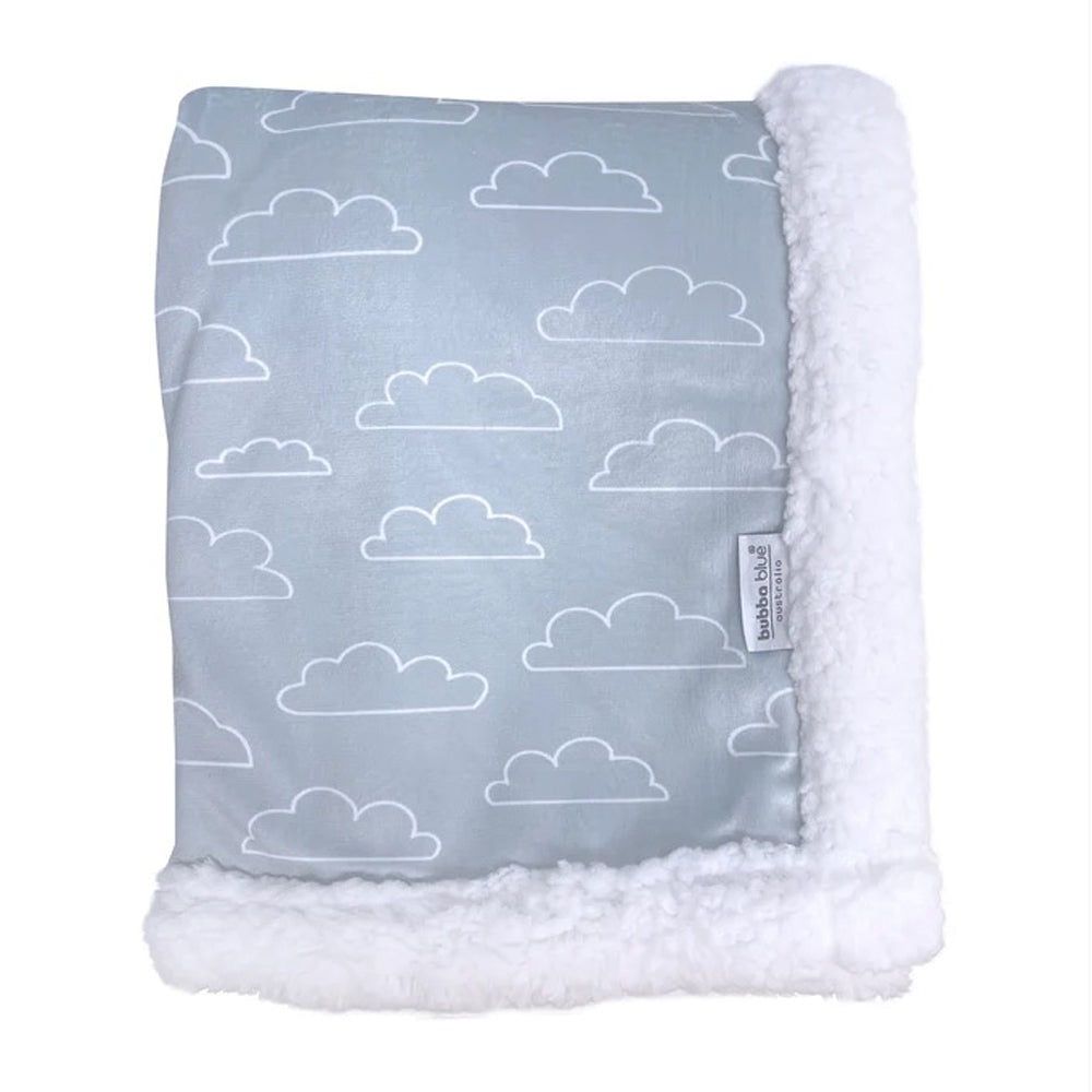 Bubba Blue Nordic Cuddle Blanket Lamb Fleece