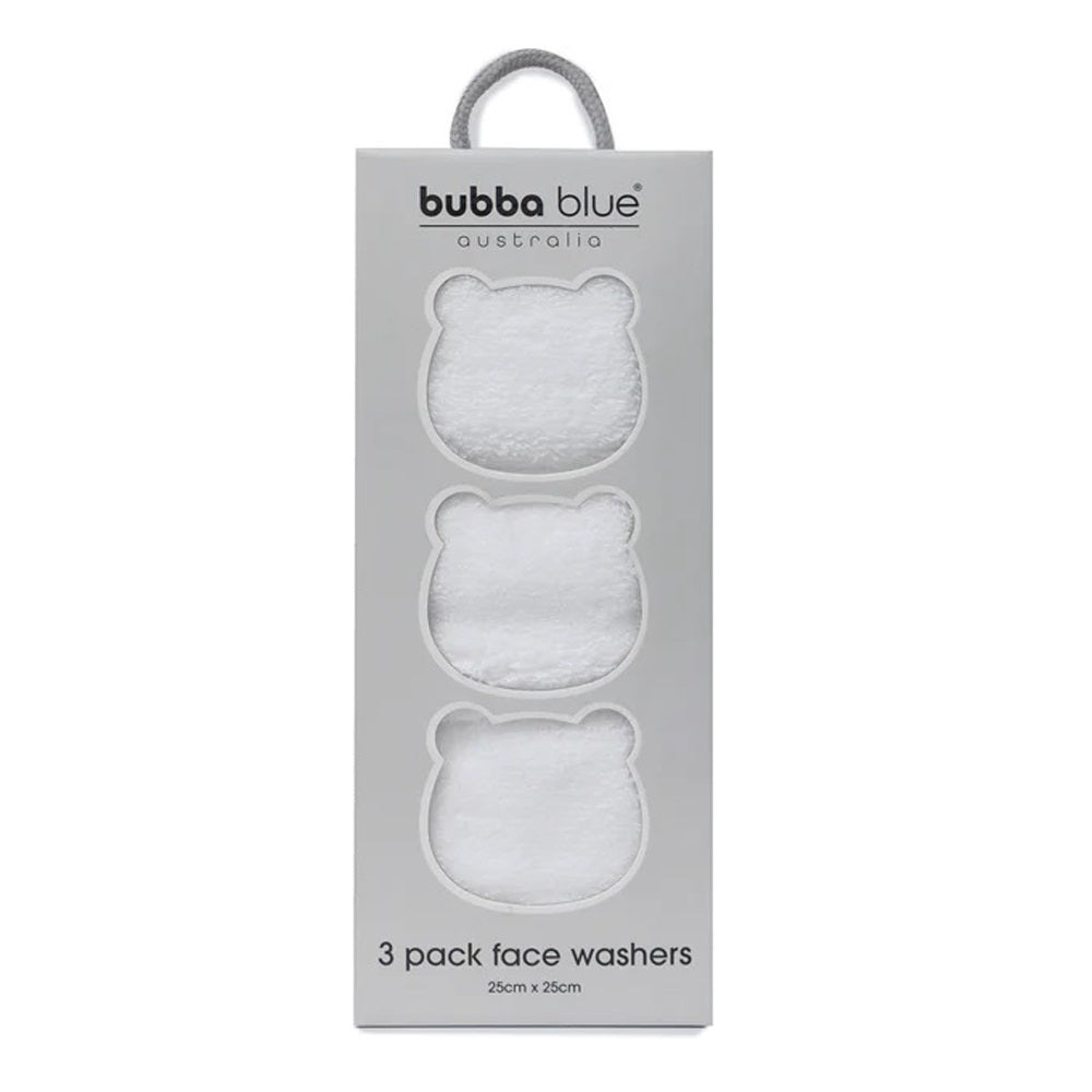 Bubba Blue Wash Cloths 3 Pack