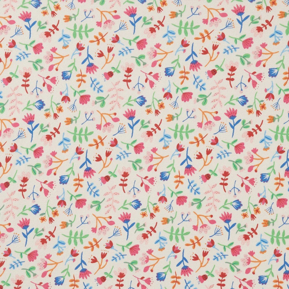 Wilson & Frenchy Tropical Garden Organic Cot Sheet