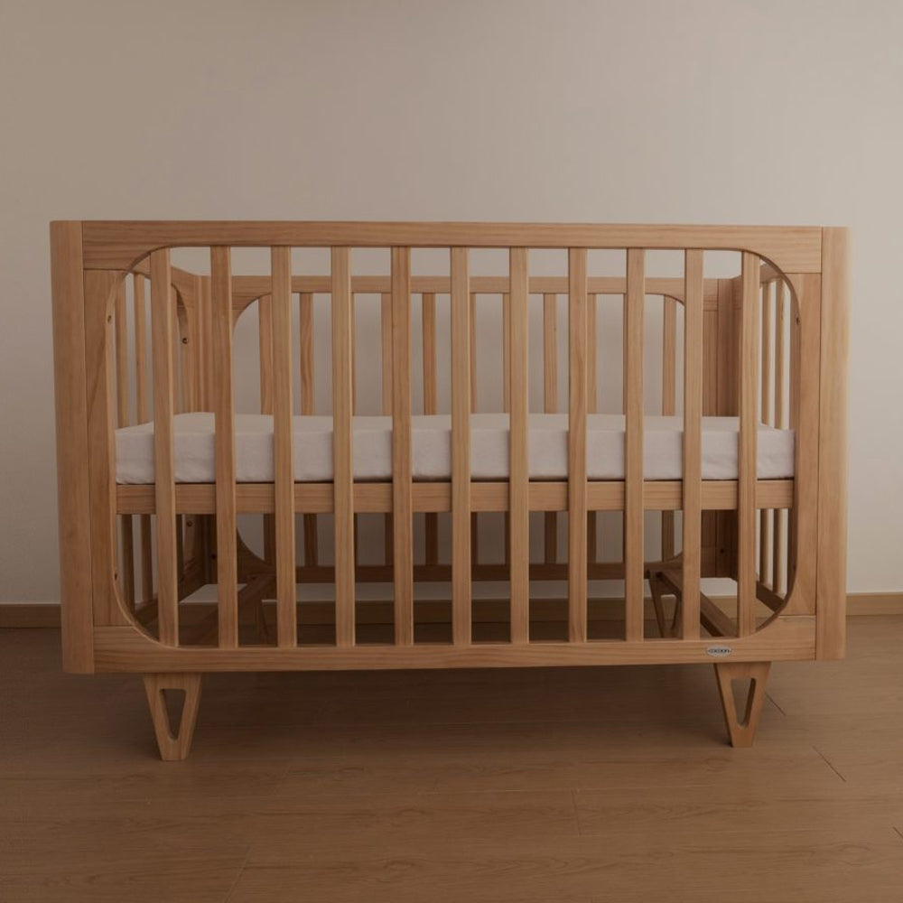 Cocoon Vibe 4 In 1 Cot + Mattress Sandstone