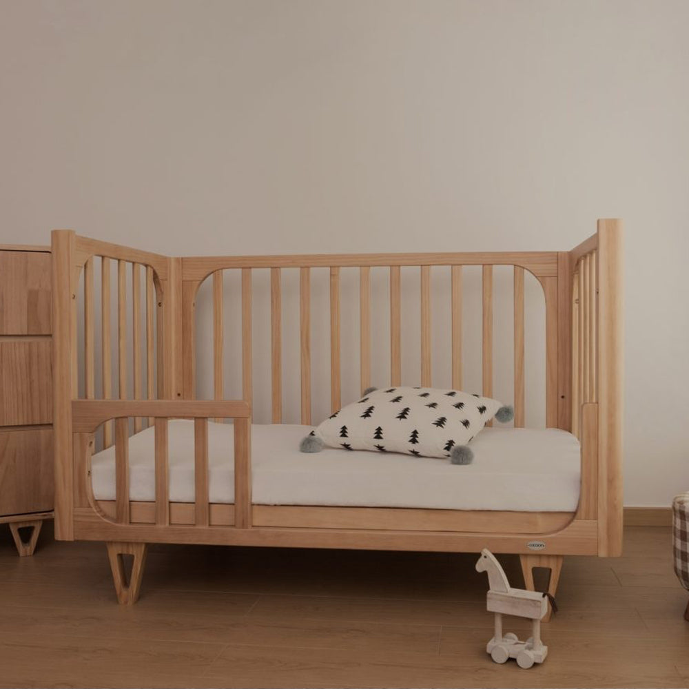 Cocoon Vibe 4 In 1 Cot + Mattress Sandstone