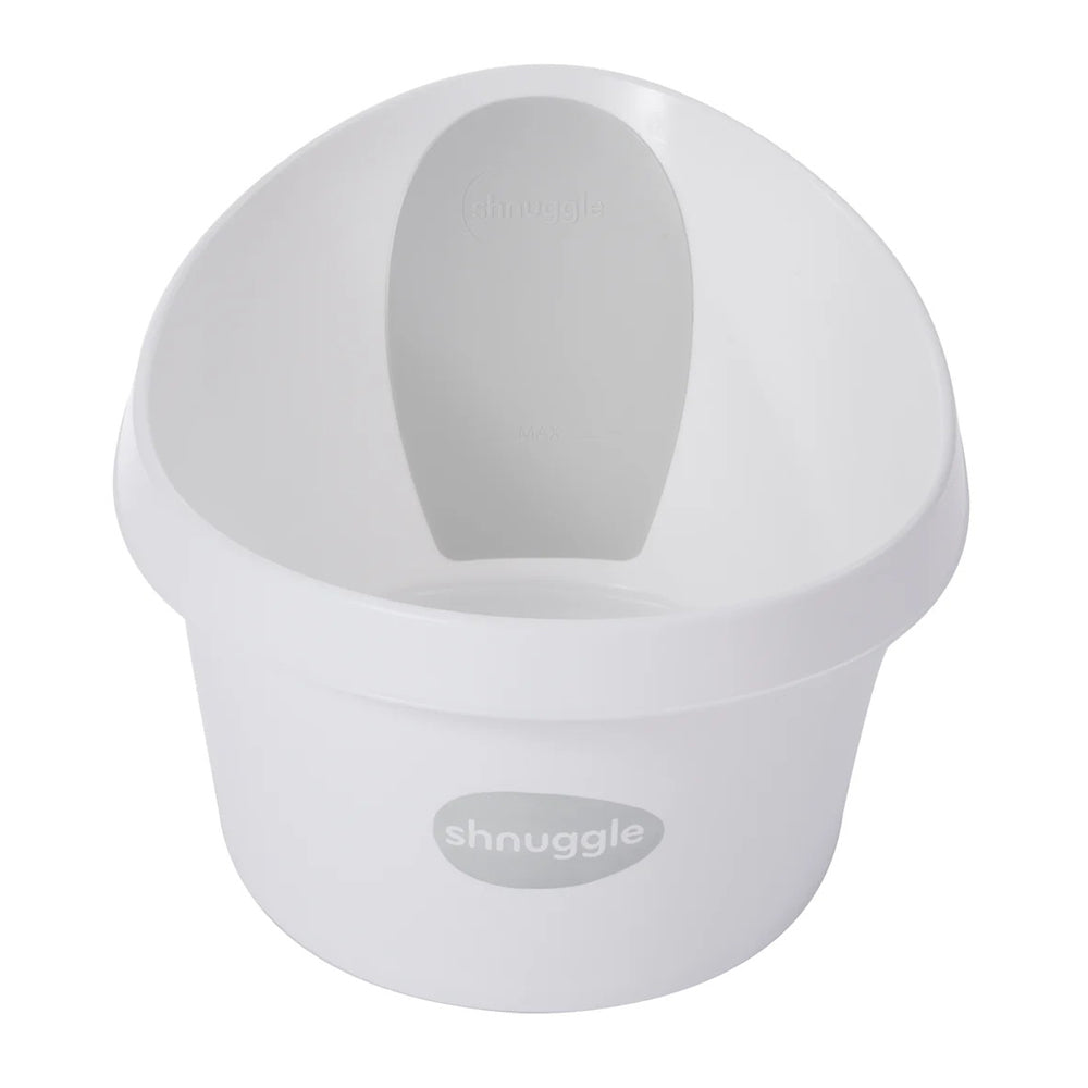 Shnuggle Toddler Bath Tub White/Grey