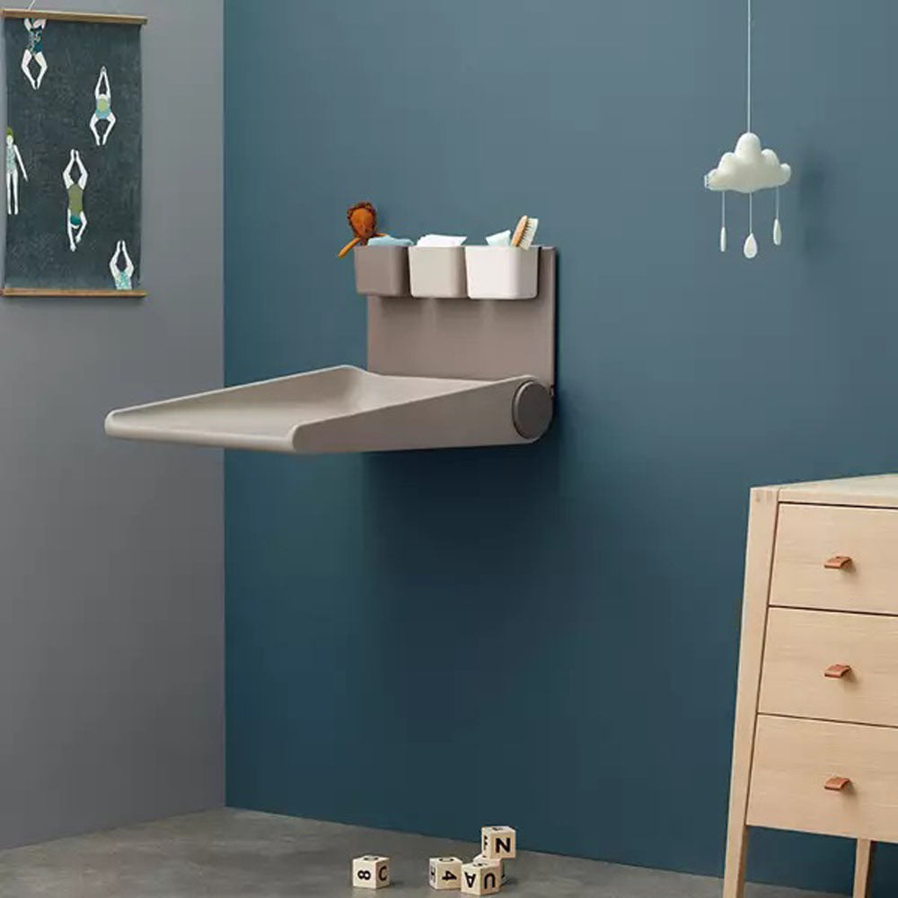 Leander Wall Changing Table Cappuccino