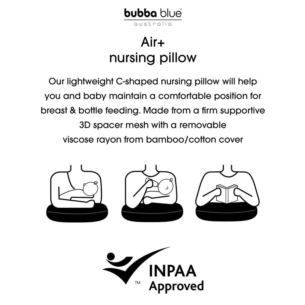 Bubba Blue Nordic Nursing Pillow Sand