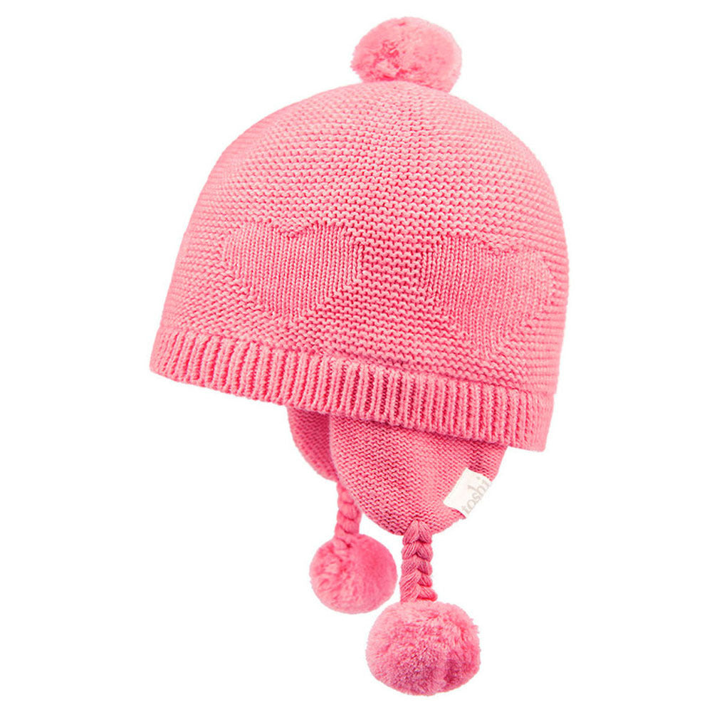 Toshi Organic Earmuff Beanie Heart/Fuschia