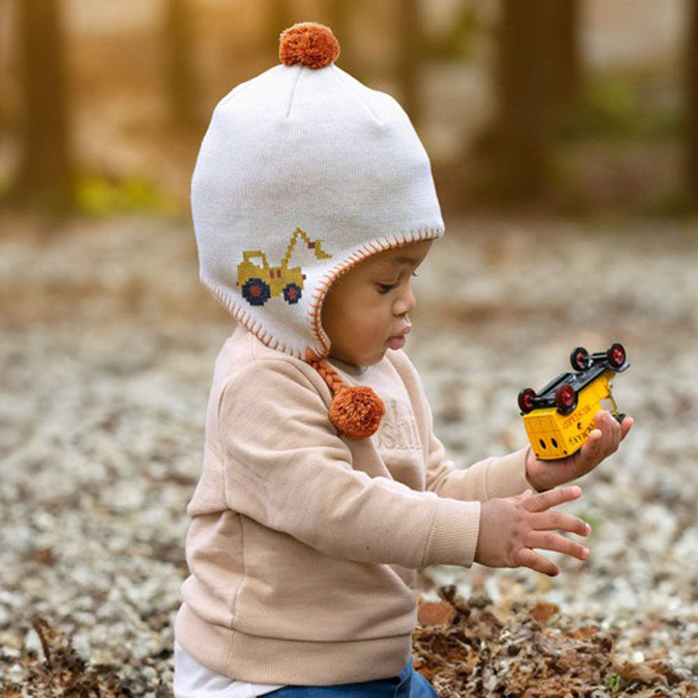 Toshi Organic Earmuff Beanie Storytime/Earthmover