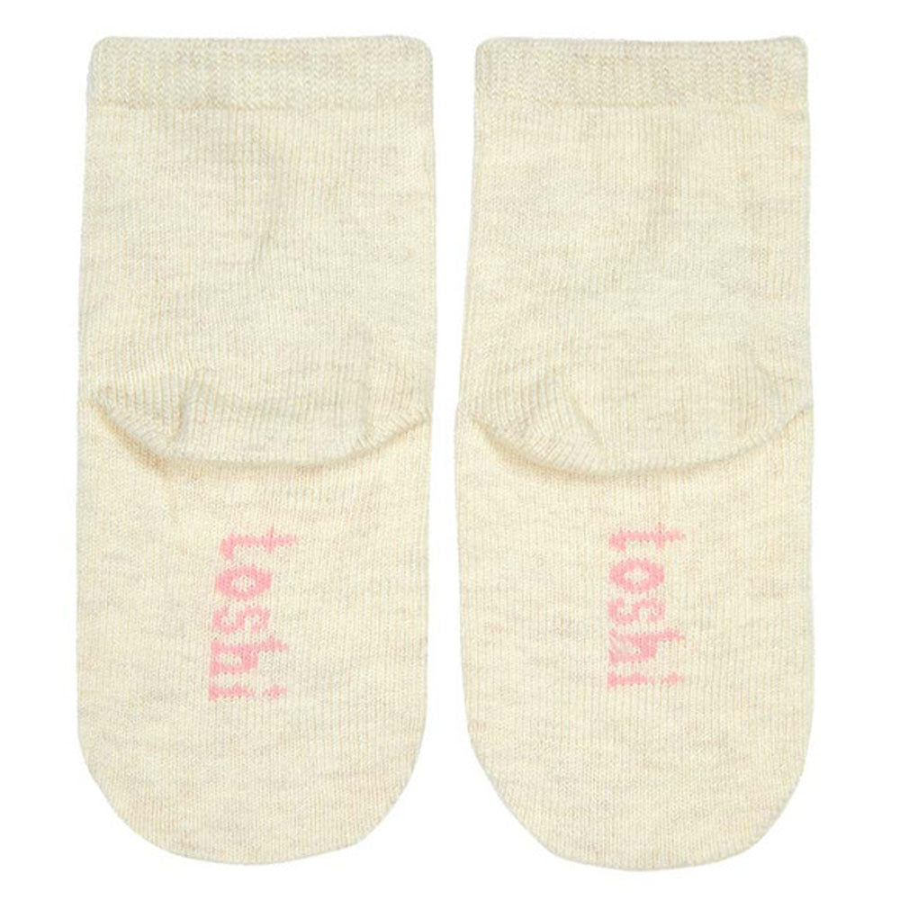 Toshi Organic Baby Socks Jacquard/Butterfly Bliss