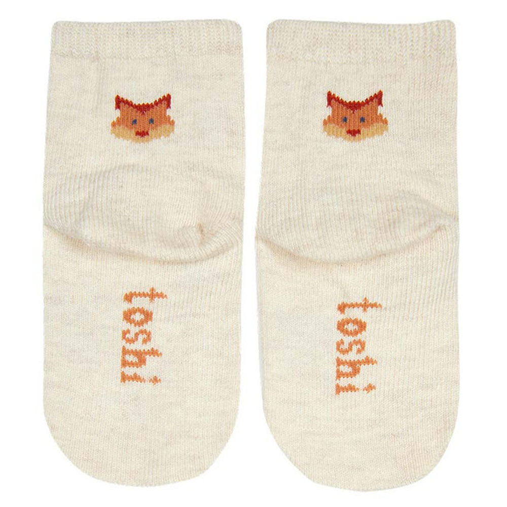 Toshi Organic Baby Socks Jacquard/Enchanted Forest