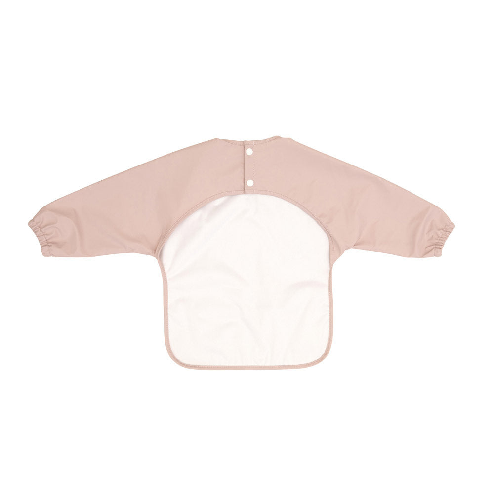 All4Ella Recycled Long Sleeve Bib Two-Tone Pink