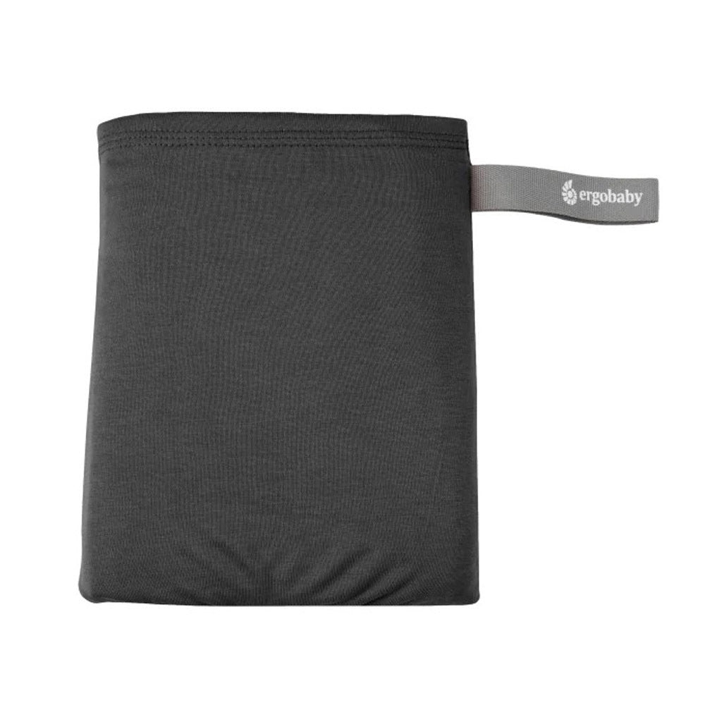 Ergobaby Aura Sustainably Sourced Knit Baby Wrap Soft Black