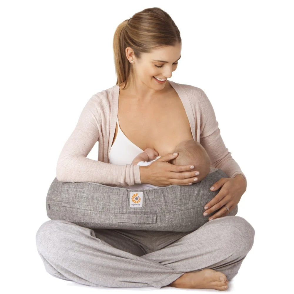 Ergobaby Natural Curve Nursing Pillow Grey