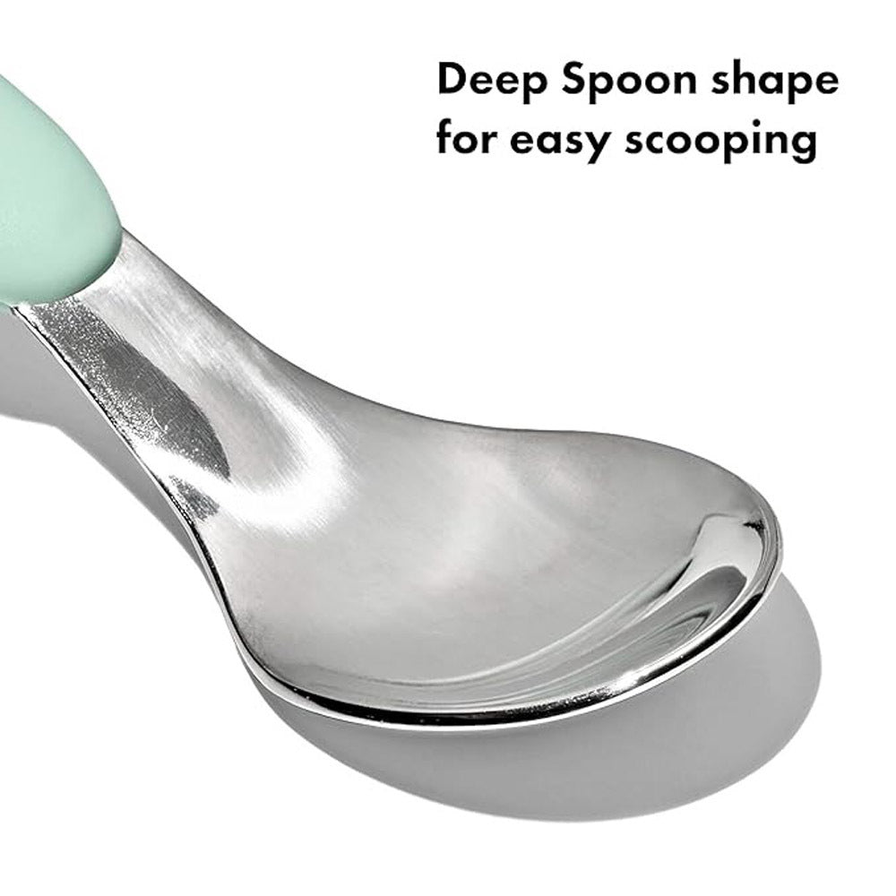 Oxo Tot Fork & Spoon Set Opal