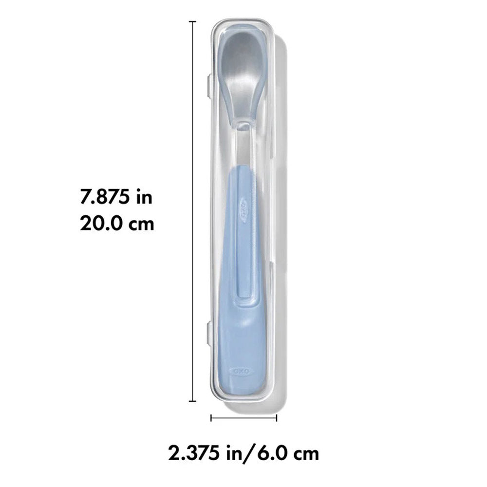 Oxo Tot On-The-Go Feeding Spoon Dusk