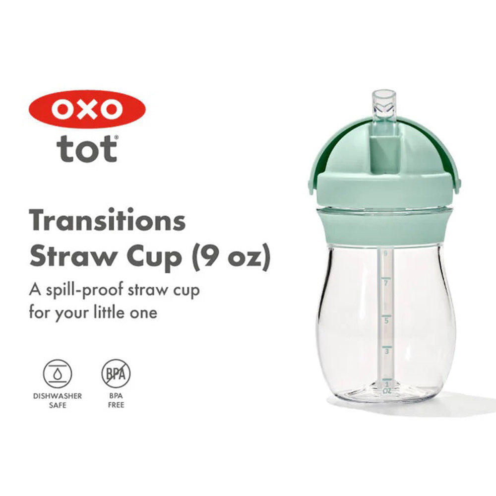 Oxo Tot Transitions 9oz Straw Cup Opal