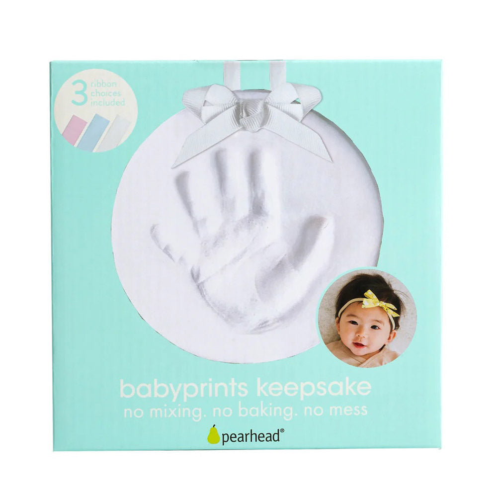 Pearhead Babyprints Hanging Keepsake White