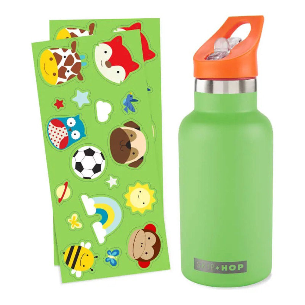 Skip Hop Stainless Steel Canteen Bottle Green