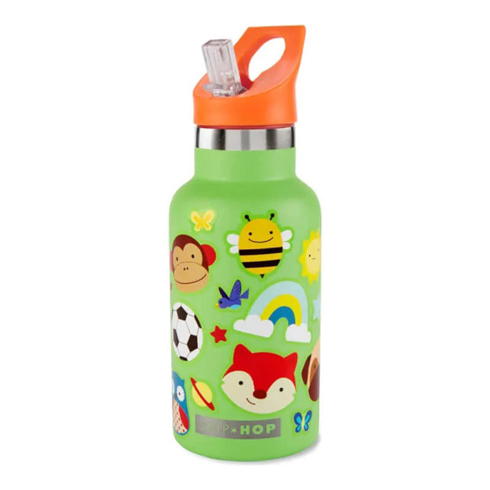 Skip Hop Stainless Steel Canteen Bottle Green