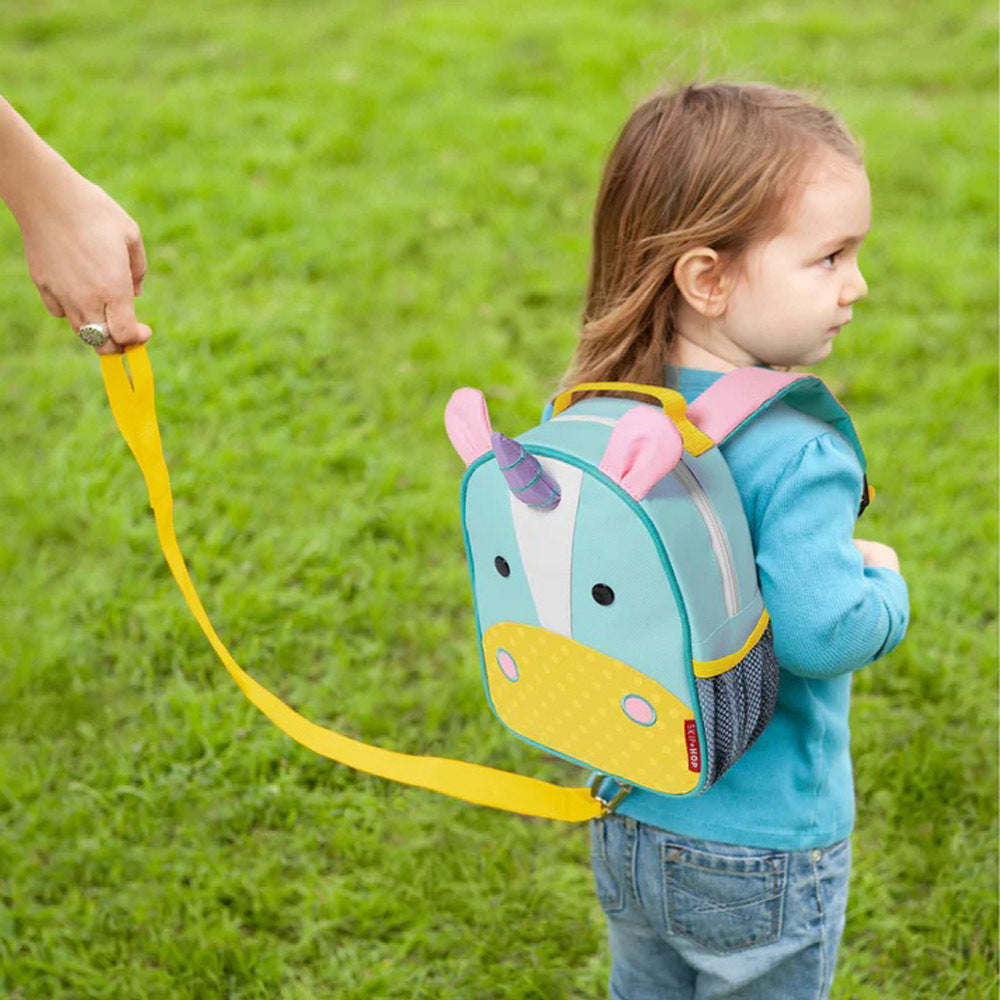 Skip Hop Zoo Mini Backpack With Reins Unicorn