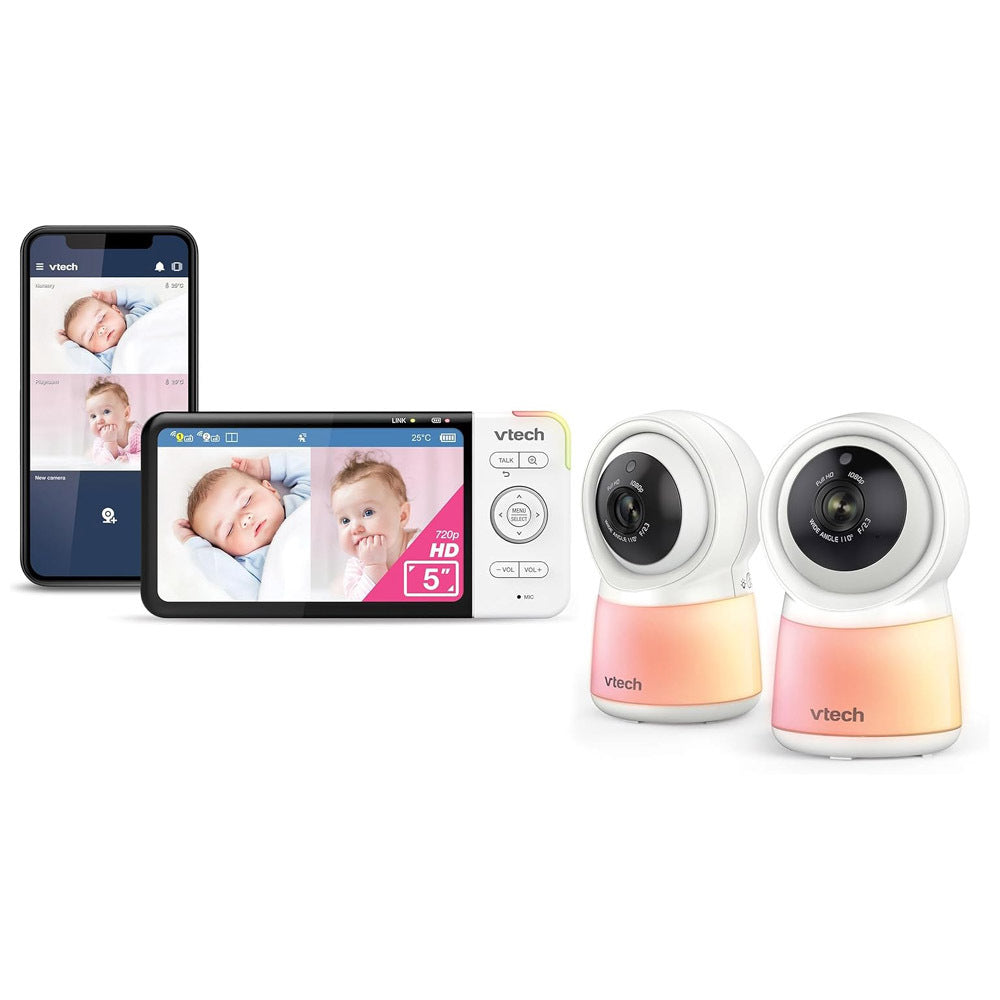 Vtech RM5754HDV2 2 Camera HD Video Monitor With Remote Access