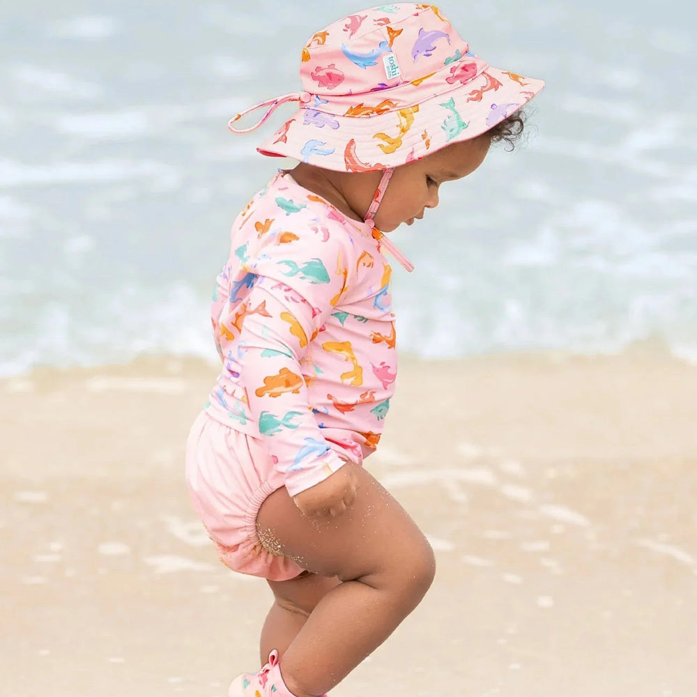 Toshi Swim Baby Rashie L/S Classic/Dishy Fishy