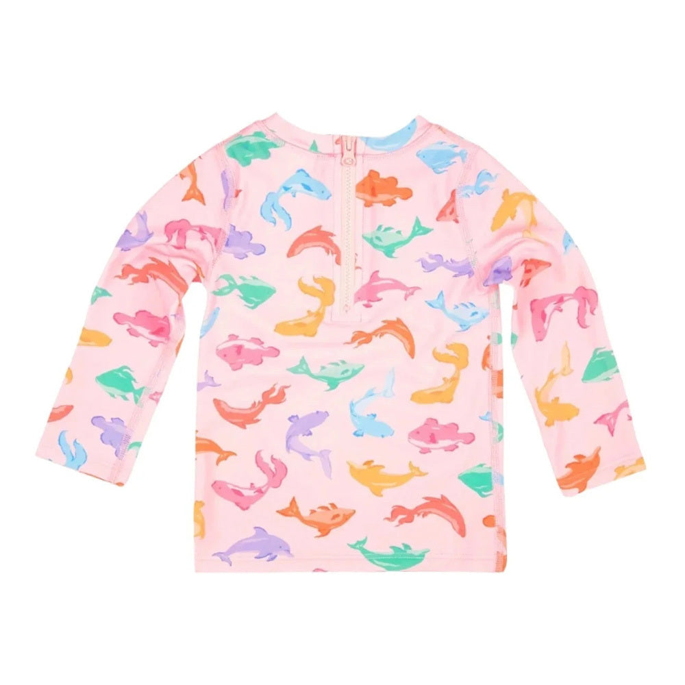 Toshi Swim Baby Rashie L/S Classic/Dishy Fishy