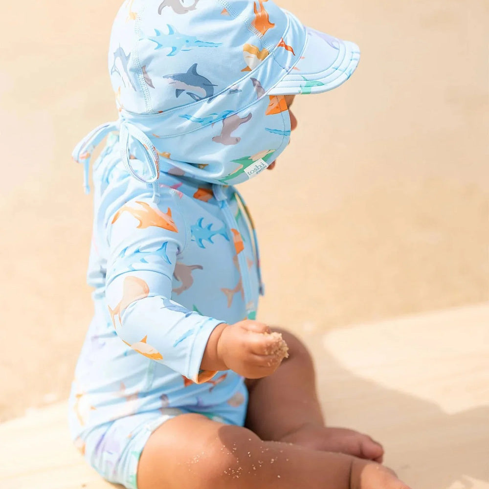 Toshi Swim Baby Rashie L/S Classic/Sharky