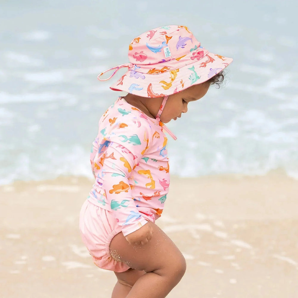 Toshi Swim Baby Sunhat Classic/Dishy Fishy