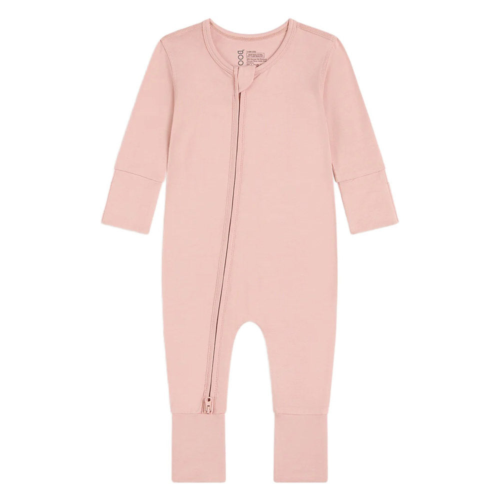 Boody Baby Long Sleeve Romper Dusty Pink