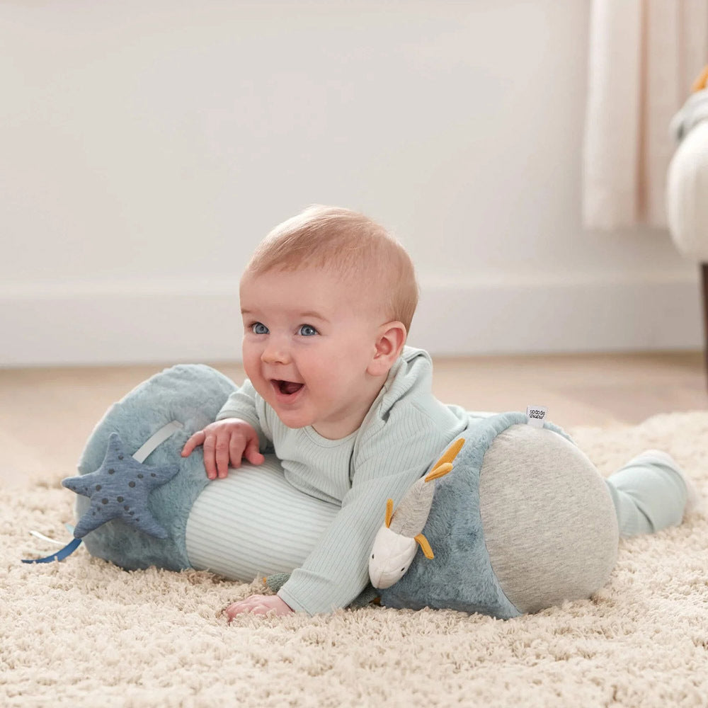 Mamas & Papas Tummy Time Roll Blue