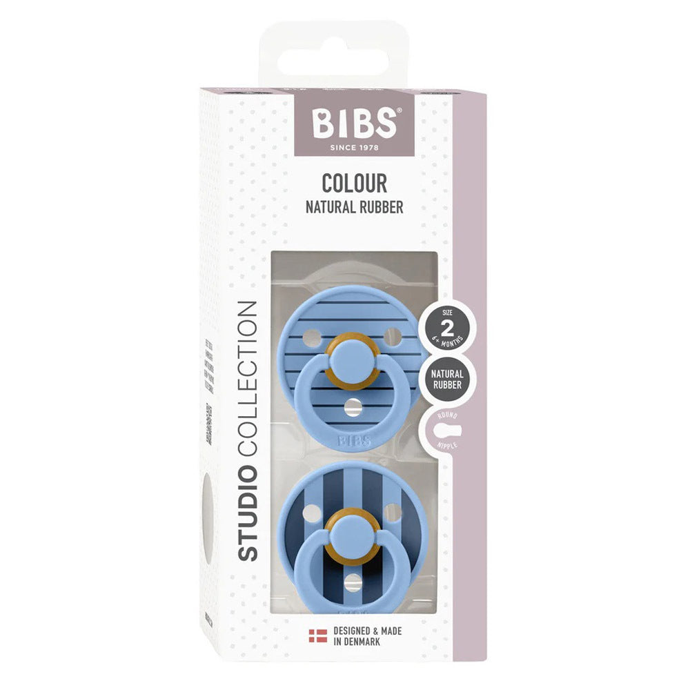 Bibs Dummies Studio Colour Pin Sky Blue Mix