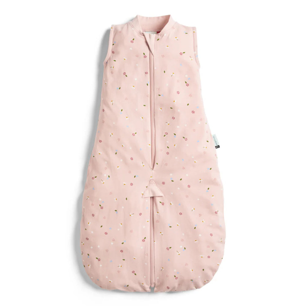 ErgoPouch 0.2 Tog Jersey Sleep Suit Bag Daisies