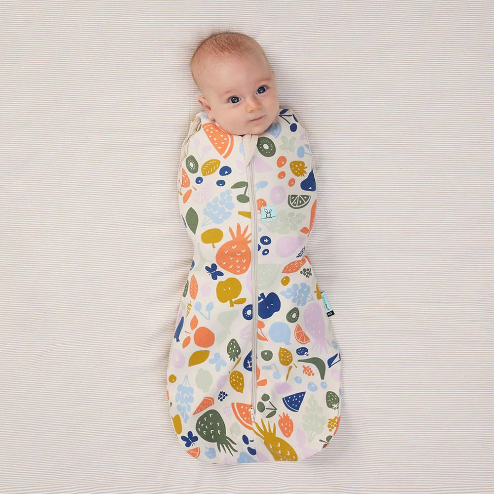 ErgoPouch 0.2 Tog Cocoon Swaddle Fruit Salad