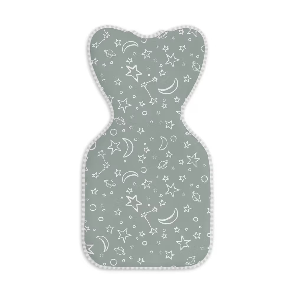 Love To Dream Swaddle Up Bamboo 1.0T Olive/Stars & Moon