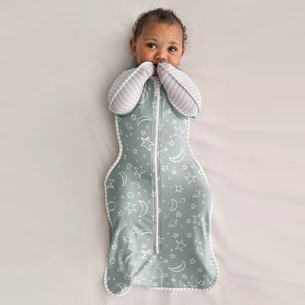 Love To Dream Swaddle Up Transition Bag Bamboo 1.0T Olive/Stars & Moon