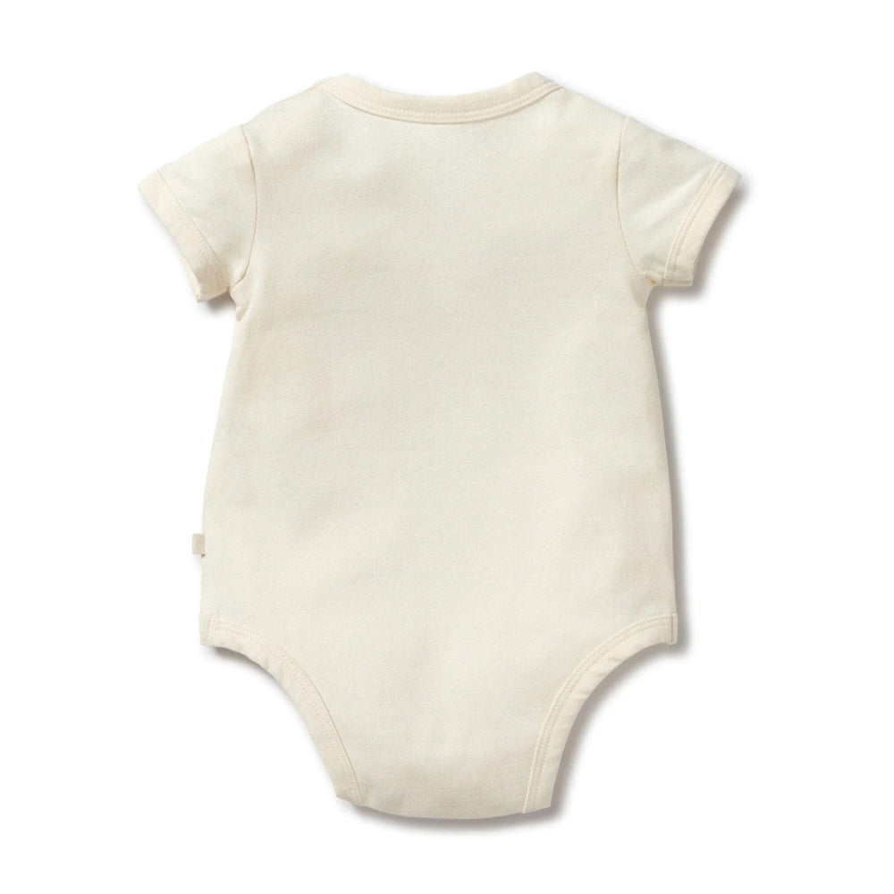 Wilson & Frenchy Life Is Beautiful Organic Bodysuit