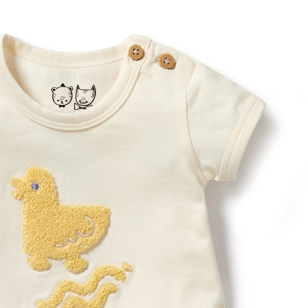 Wilson & Frenchy Quack Organic Bodysuit