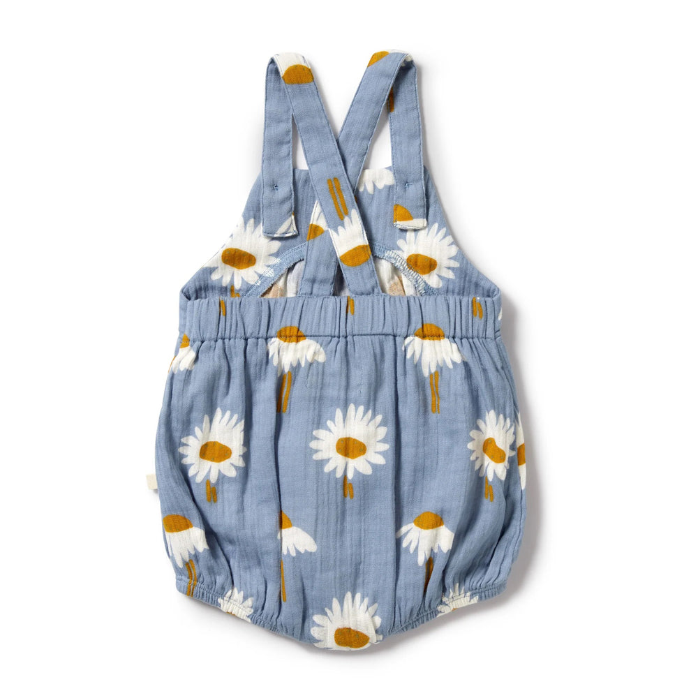 Wilson & Frenchy Daisy Floral Organic Crinkle Bodysuit